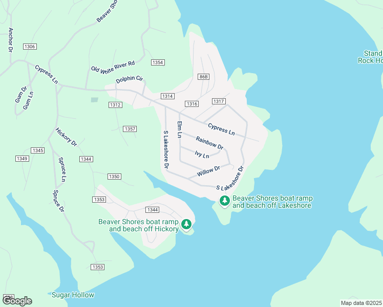 map of restaurants, bars, coffee shops, grocery stores, and more near 16491 Ivy Lane in Little Flock