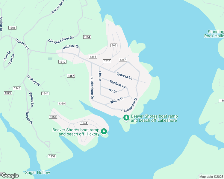 map of restaurants, bars, coffee shops, grocery stores, and more near 16491 Ivy Lane in Little Flock