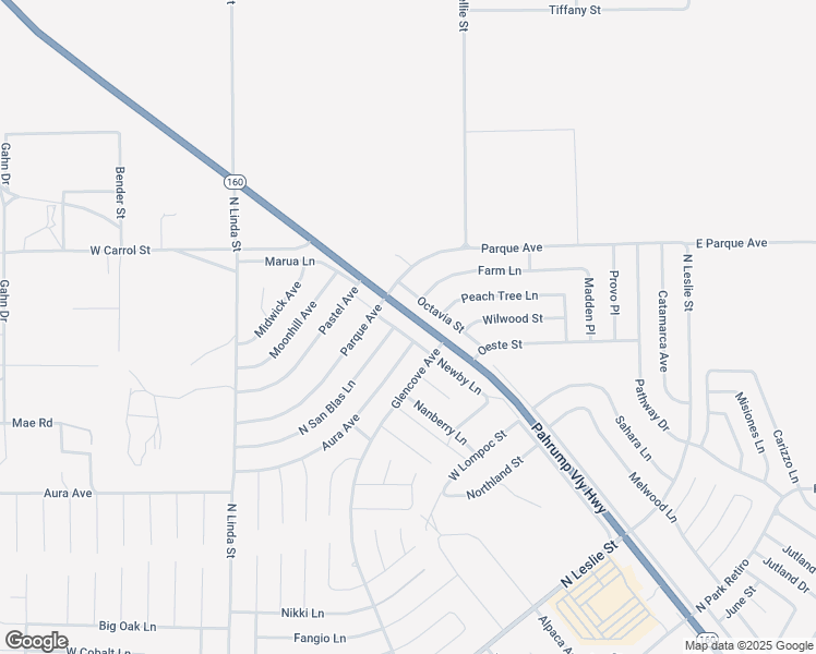 map of restaurants, bars, coffee shops, grocery stores, and more near 6850 Nevada 160 in Pahrump