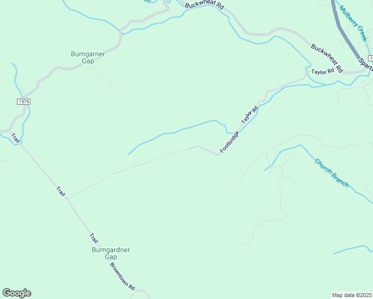 map of restaurants, bars, coffee shops, grocery stores, and more near Trail in McGrady