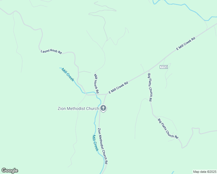map of restaurants, bars, coffee shops, grocery stores, and more near 1654 East Mill Creek Road in Todd