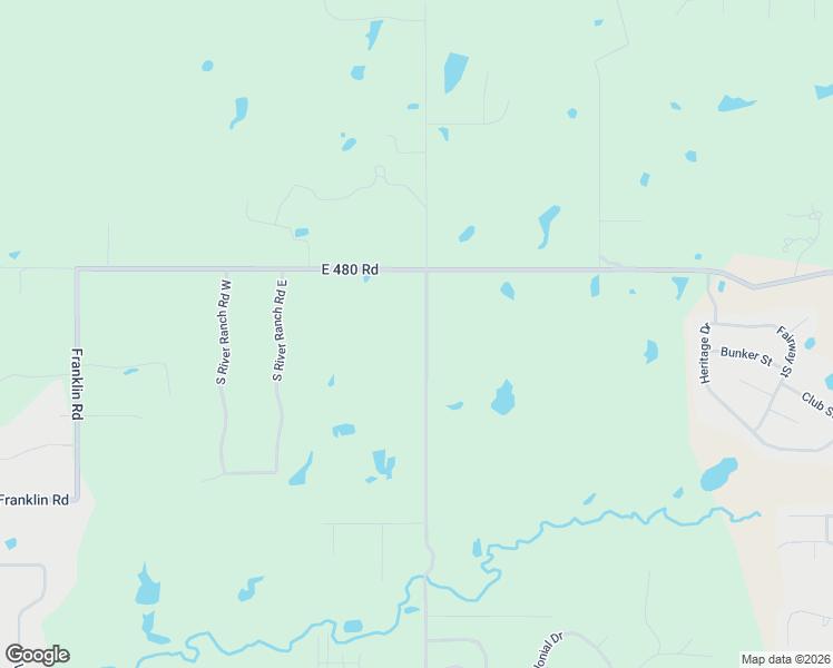 map of restaurants, bars, coffee shops, grocery stores, and more near 20072 South 4120 Road in Claremore