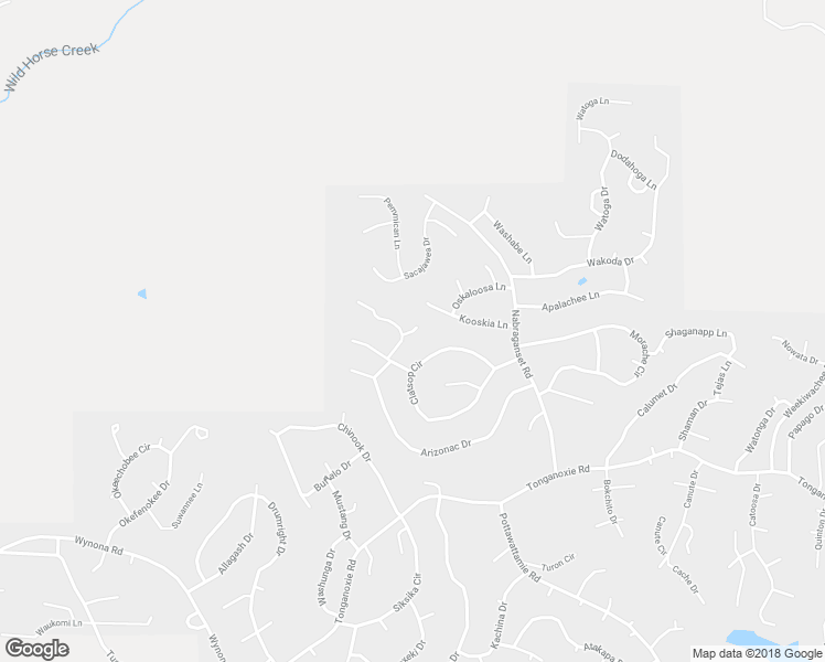map of restaurants, bars, coffee shops, grocery stores, and more near Bayou Lane in Ash Flat