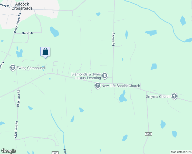 map of restaurants, bars, coffee shops, grocery stores, and more near 2175 Vicksboro Road in Henderson