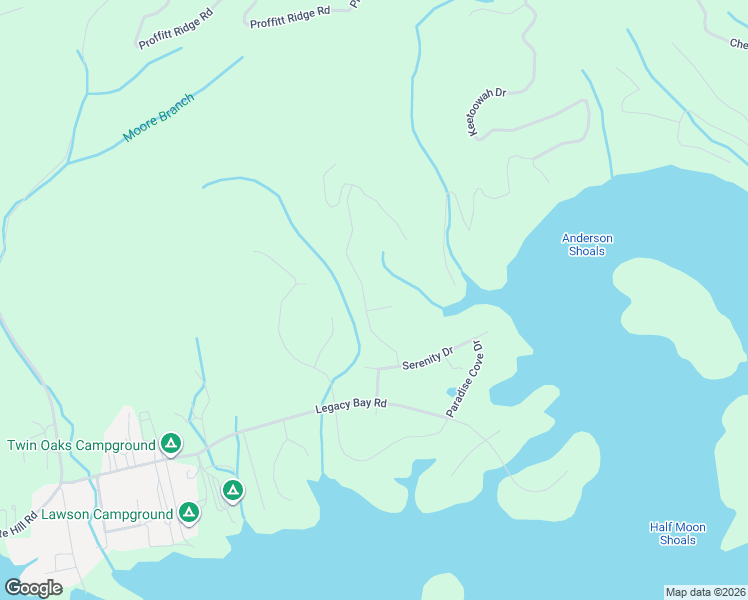 map of restaurants, bars, coffee shops, grocery stores, and more near 12040 Harbor View in Mooresburg