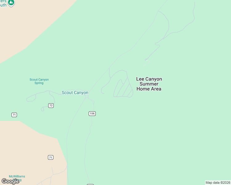 map of restaurants, bars, coffee shops, grocery stores, and more near 2130 Via Spes Nostra Street in Mount Charleston