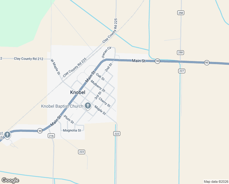 map of restaurants, bars, coffee shops, grocery stores, and more near 677 5th Street in Knobel