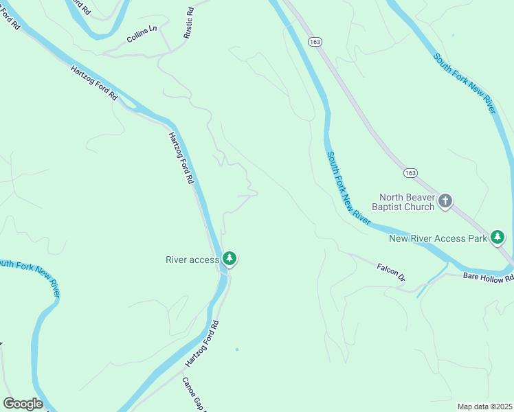 map of restaurants, bars, coffee shops, grocery stores, and more near 3307 Hartzog Ford Road in West Jefferson
