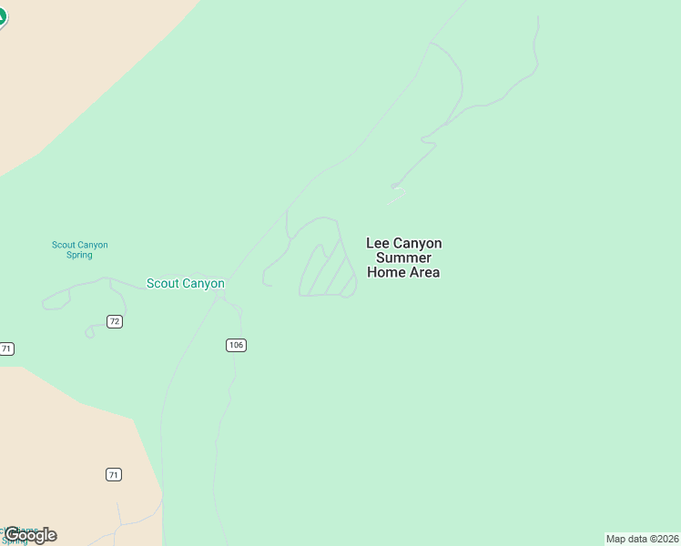 map of restaurants, bars, coffee shops, grocery stores, and more near 2160 Vía Vita in Mount Charleston