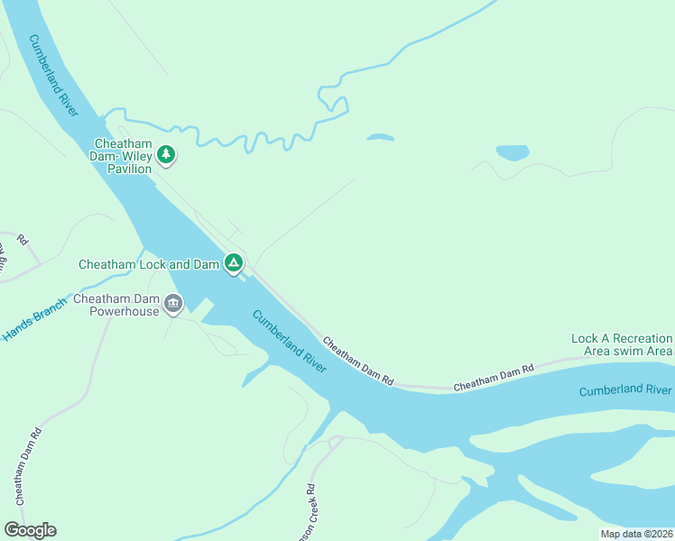 map of restaurants, bars, coffee shops, grocery stores, and more near Beech Grove Road in Ashland City