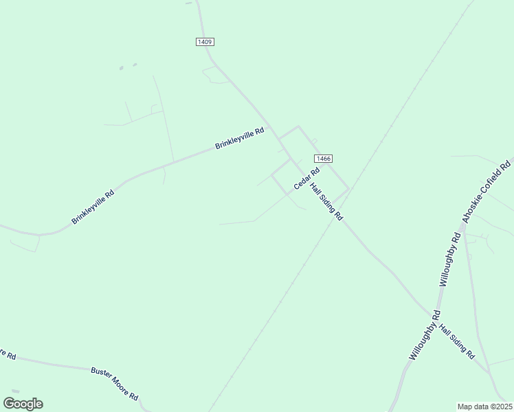 map of restaurants, bars, coffee shops, grocery stores, and more near 122 Cedar Road in Ahoskie