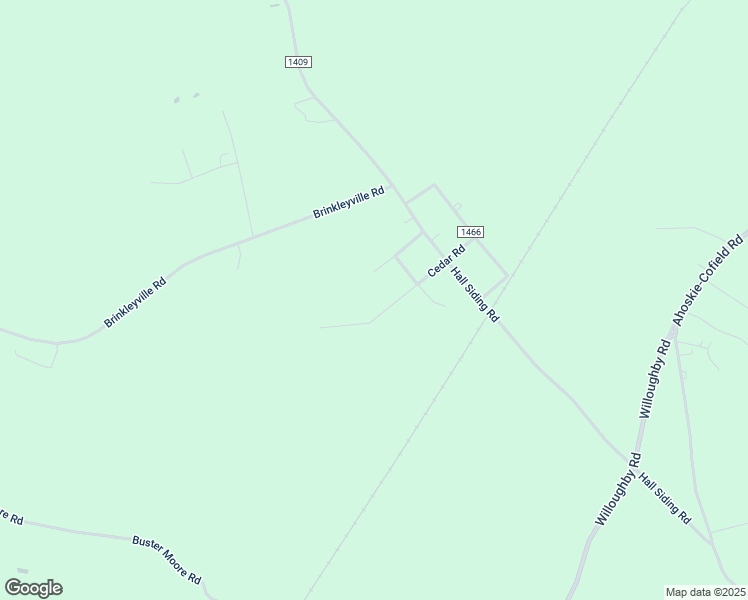 map of restaurants, bars, coffee shops, grocery stores, and more near 122 Cedar Road in Ahoskie