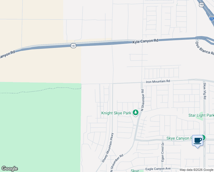 map of restaurants, bars, coffee shops, grocery stores, and more near 10720 Rhinehill Avenue in Las Vegas