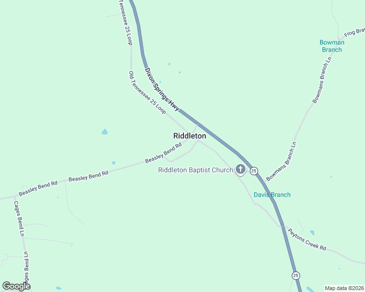 map of restaurants, bars, coffee shops, grocery stores, and more near 11 Beasley Bend Road in Riddleton