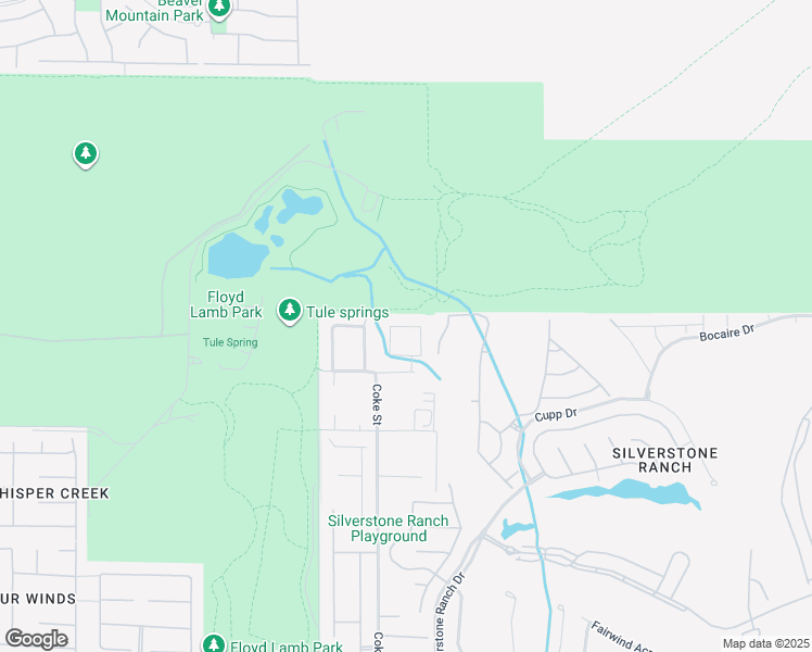 map of restaurants, bars, coffee shops, grocery stores, and more near Lake Louise Avenue in Las Vegas