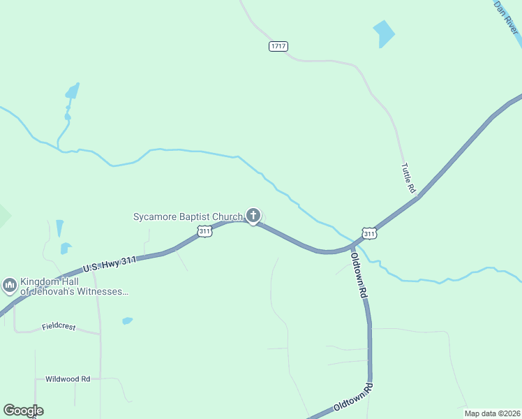 map of restaurants, bars, coffee shops, grocery stores, and more near 1827 U.S. 311 in Walnut Cove