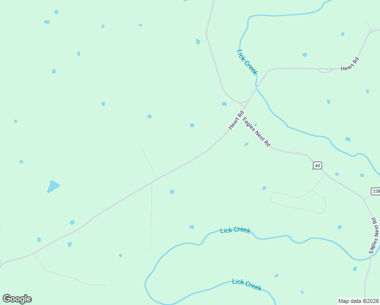map of restaurants, bars, coffee shops, grocery stores, and more near 2686 Heart Road in Glencoe