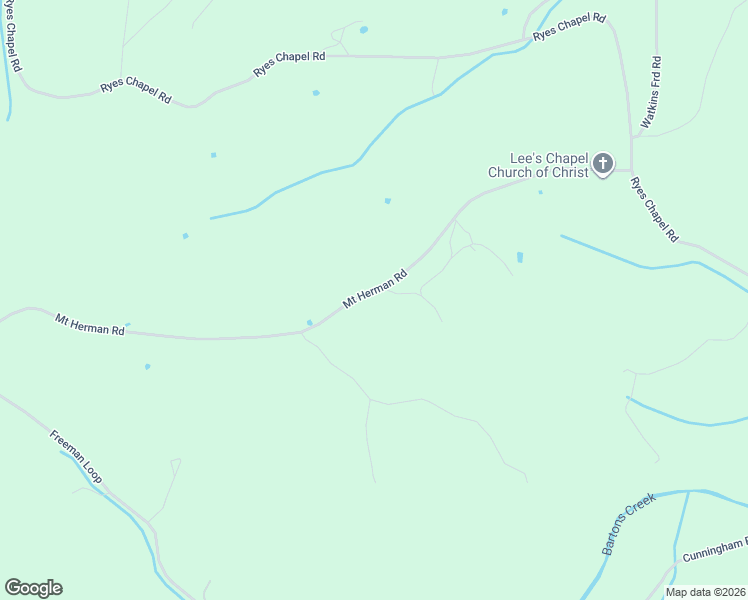 map of restaurants, bars, coffee shops, grocery stores, and more near 1260 Mount Herman Road in Southside