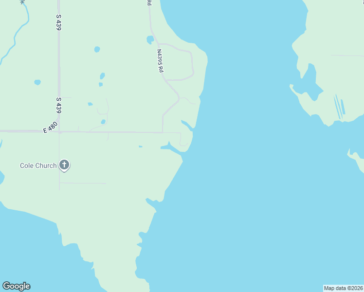 map of restaurants, bars, coffee shops, grocery stores, and more near 4590 East 480 in Pryor