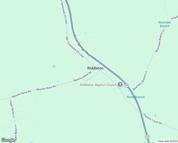map of restaurants, bars, coffee shops, grocery stores, and more near 11 Beasley Bend Road in Riddleton