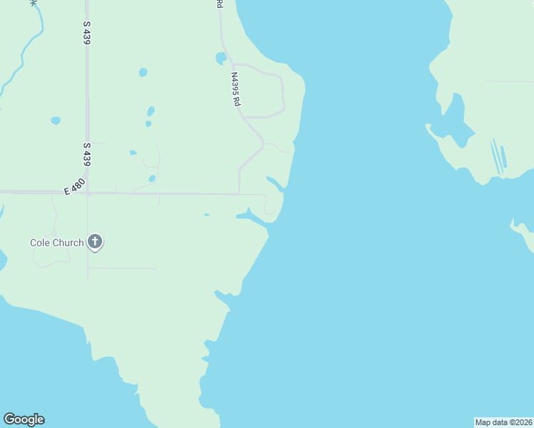 map of restaurants, bars, coffee shops, grocery stores, and more near 4590 East 480 in Pryor