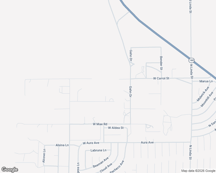 map of restaurants, bars, coffee shops, grocery stores, and more near 1691 West Carrol Street in Pahrump