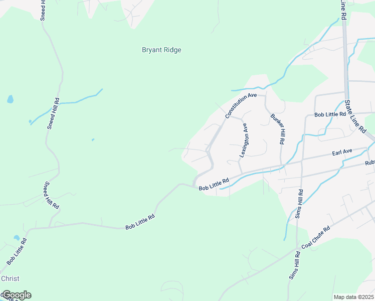 map of restaurants, bars, coffee shops, grocery stores, and more near Asher Court in Elizabethton