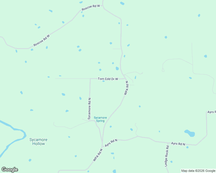 map of restaurants, bars, coffee shops, grocery stores, and more near 14921 Tom Edd Drive West in Alpena