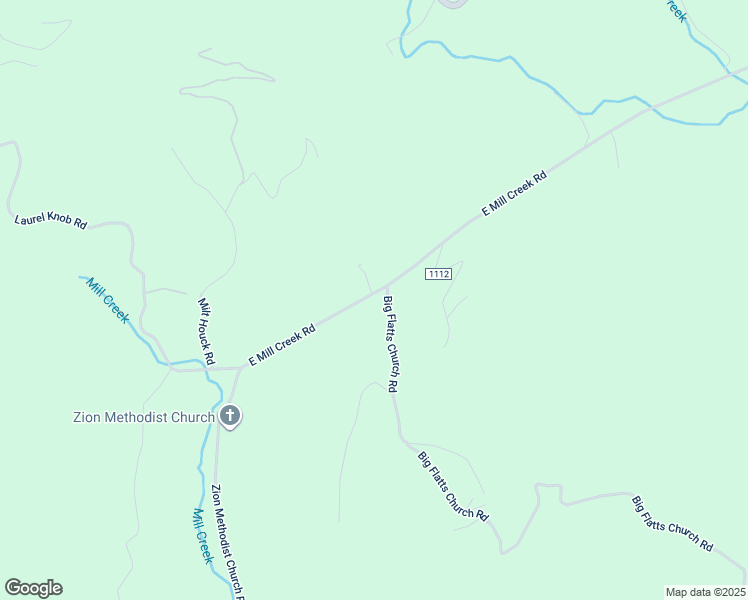 map of restaurants, bars, coffee shops, grocery stores, and more near 1309 East Mill Creek Road in Todd