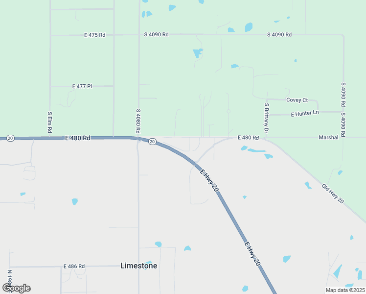 map of restaurants, bars, coffee shops, grocery stores, and more near 5258 Oklahoma 20 in Claremore