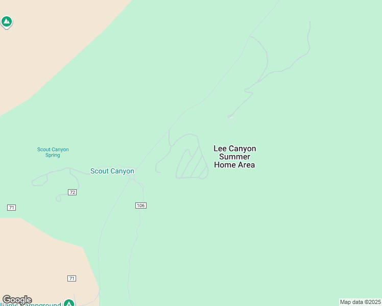 map of restaurants, bars, coffee shops, grocery stores, and more near 2194 Via Spes Nostra Street in Mount Charleston