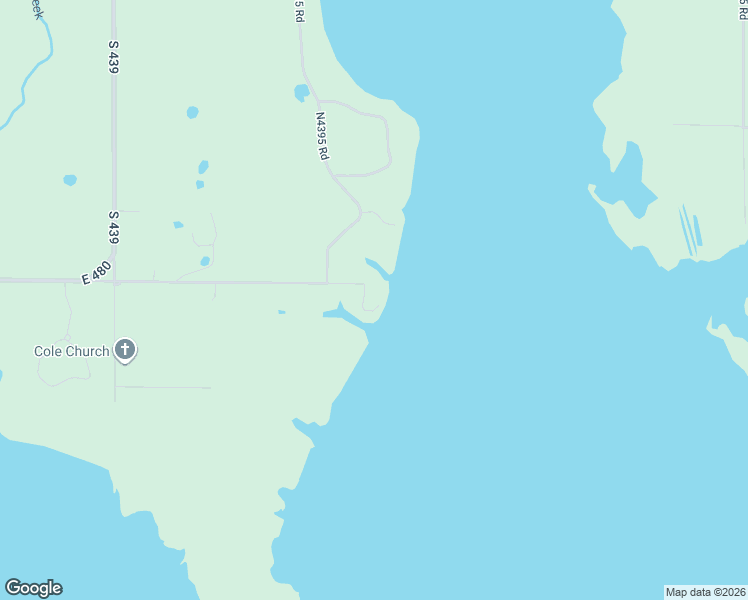 map of restaurants, bars, coffee shops, grocery stores, and more near 4590 East 480 in Pryor