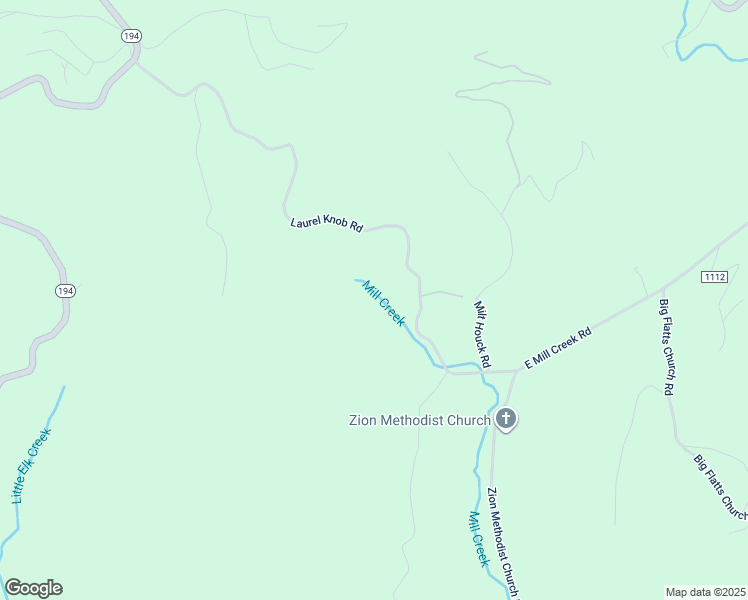 map of restaurants, bars, coffee shops, grocery stores, and more near 309 Laurel Knob Road in Todd
