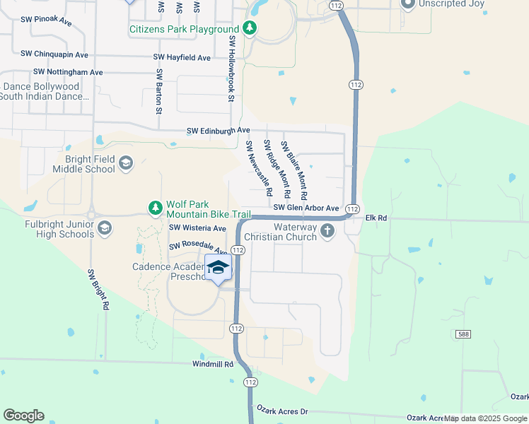 map of restaurants, bars, coffee shops, grocery stores, and more near 4025 Ratcliffe Drive in Cave Springs