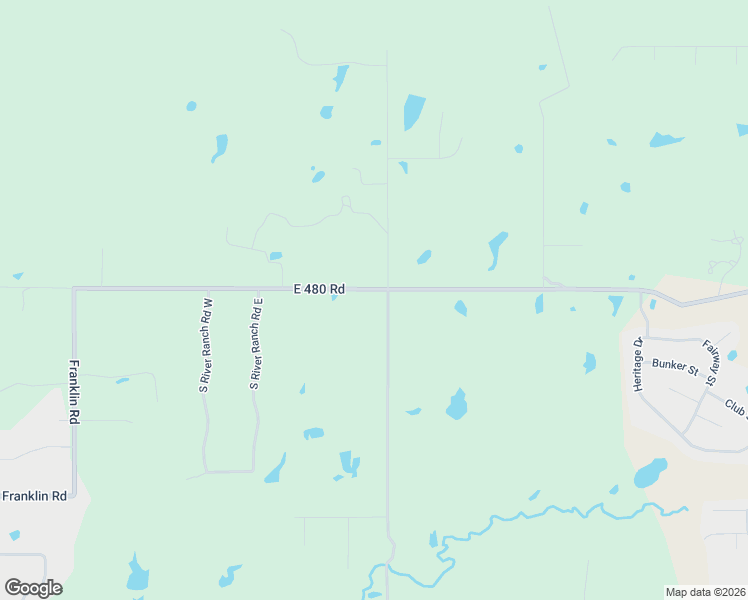 map of restaurants, bars, coffee shops, grocery stores, and more near 20072 South 4120 Road in Claremore