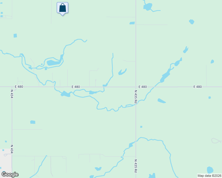 map of restaurants, bars, coffee shops, grocery stores, and more near E0480 Road in Pryor