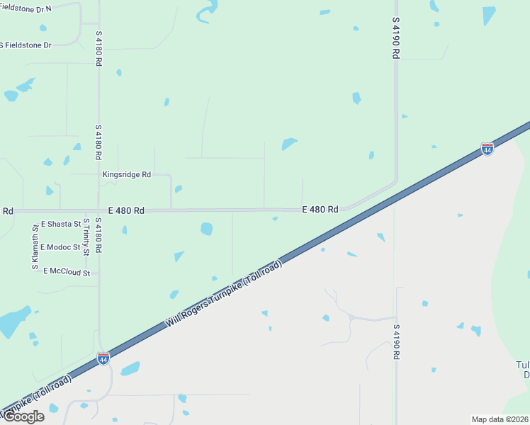 map of restaurants, bars, coffee shops, grocery stores, and more near 20081 Henderson Road in Claremore