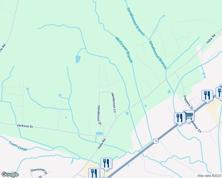 map of restaurants, bars, coffee shops, grocery stores, and more near 175 Henderson Lane in Paris