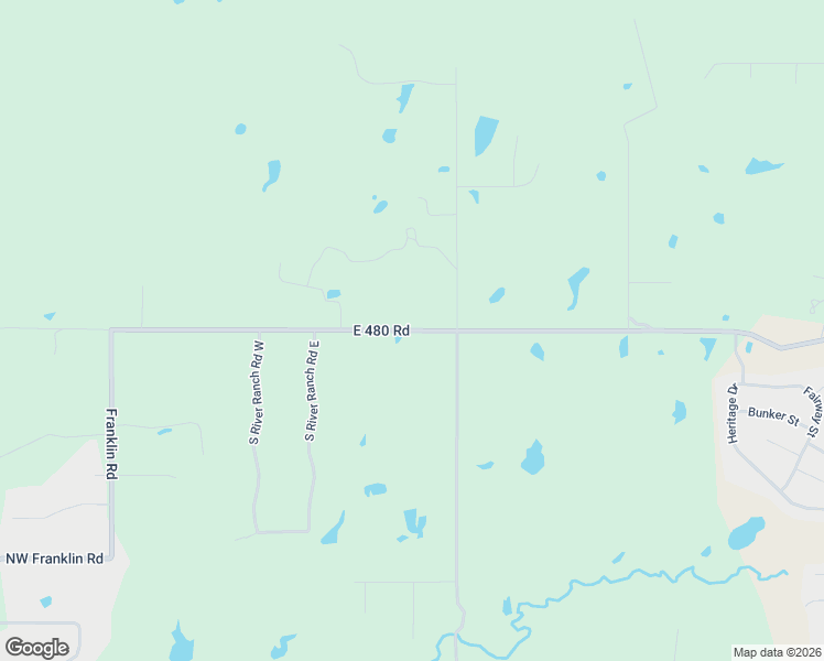 map of restaurants, bars, coffee shops, grocery stores, and more near 8900 West Blue Starr Drive in Claremore