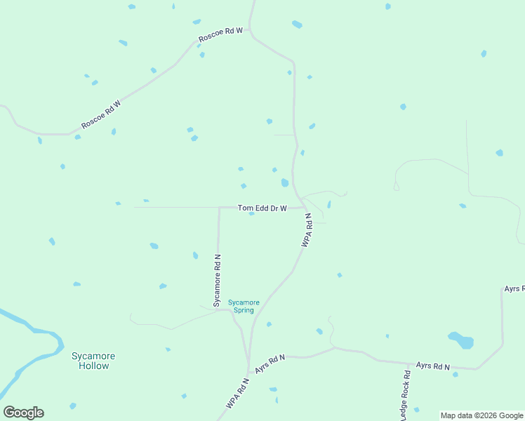 map of restaurants, bars, coffee shops, grocery stores, and more near 14921 Tom Edd Drive West in Alpena