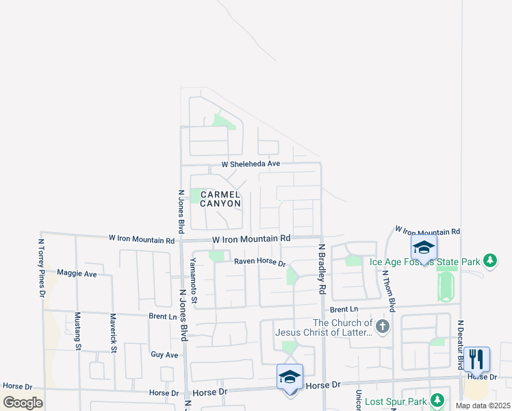 map of restaurants, bars, coffee shops, grocery stores, and more near 8908 Kenzie Cove Street in Las Vegas