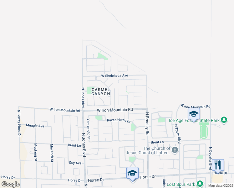 map of restaurants, bars, coffee shops, grocery stores, and more near 8908 Kenzie Cove Street in Las Vegas