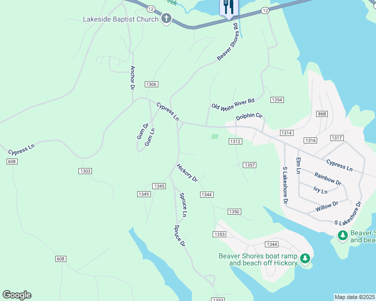 map of restaurants, bars, coffee shops, grocery stores, and more near 16000 Linden Lane in Rogers