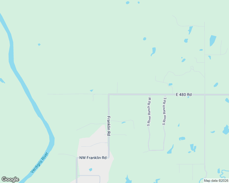 map of restaurants, bars, coffee shops, grocery stores, and more near 8105 East 480 Road in Claremore