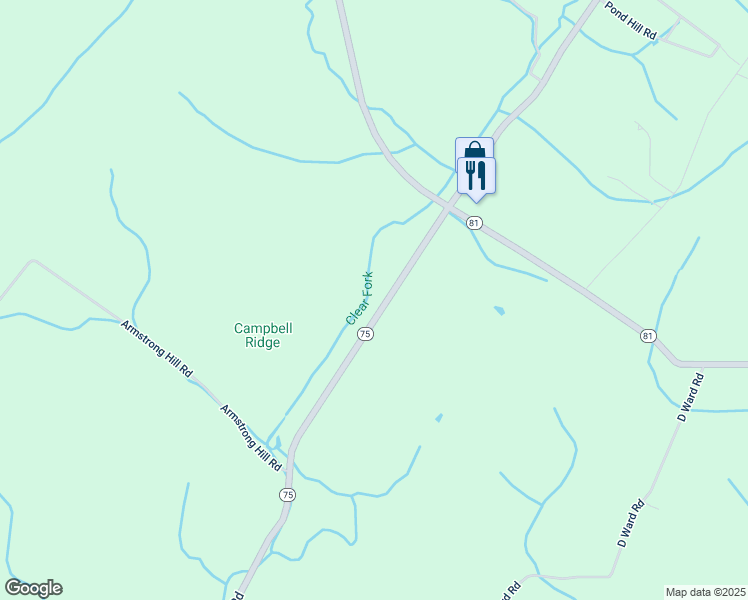 map of restaurants, bars, coffee shops, grocery stores, and more near 142 Bowmantown Road in Jonesborough