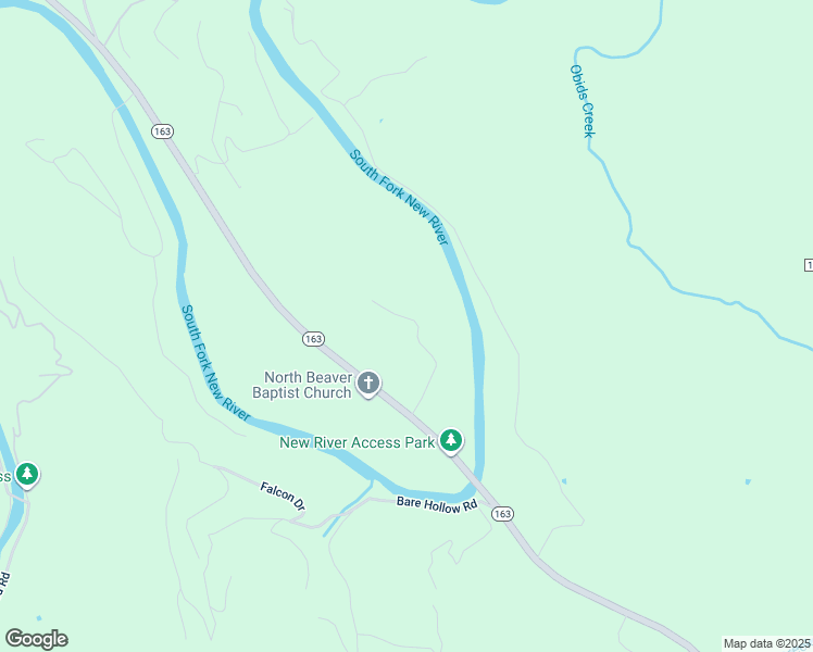 map of restaurants, bars, coffee shops, grocery stores, and more near 349 Holly Ridge Road in West Jefferson