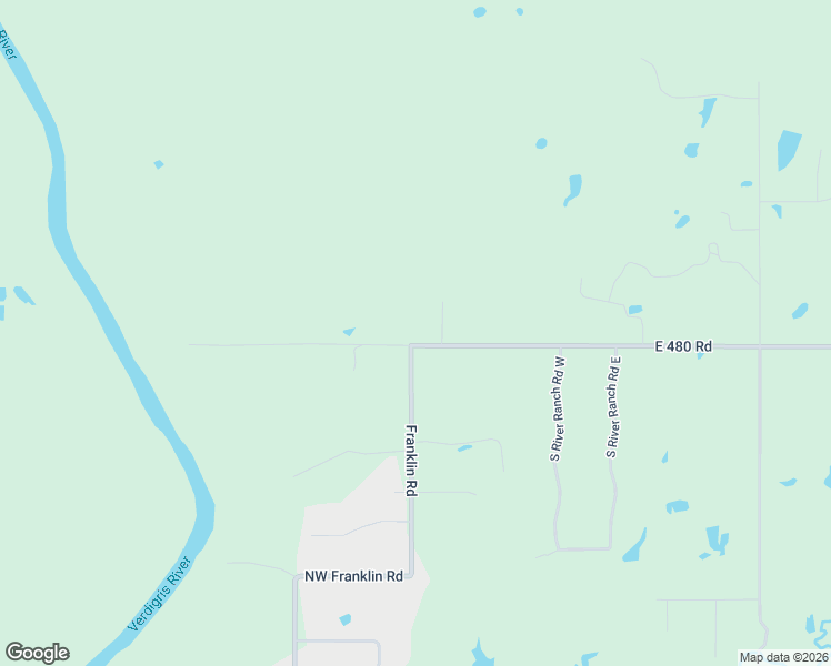 map of restaurants, bars, coffee shops, grocery stores, and more near 8105 East 480 Road in Claremore