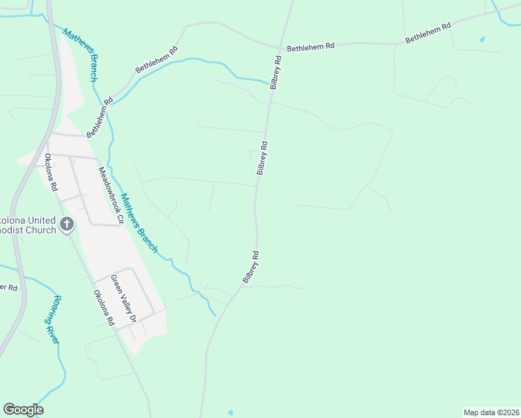 map of restaurants, bars, coffee shops, grocery stores, and more near 768 Bilbrey Road in Rickman