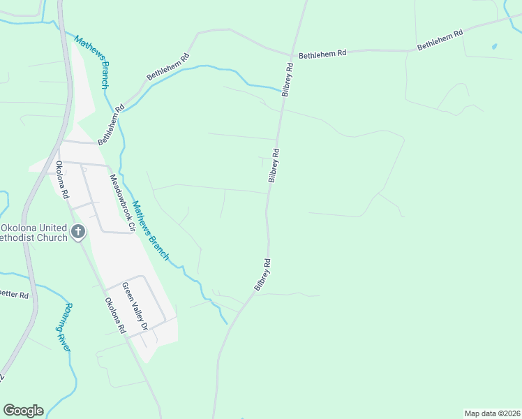 map of restaurants, bars, coffee shops, grocery stores, and more near 768 Bilbrey Road in Rickman