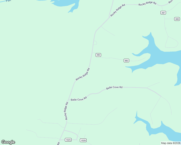 map of restaurants, bars, coffee shops, grocery stores, and more near 1685 Rocky Ridge Road in Mountain Home